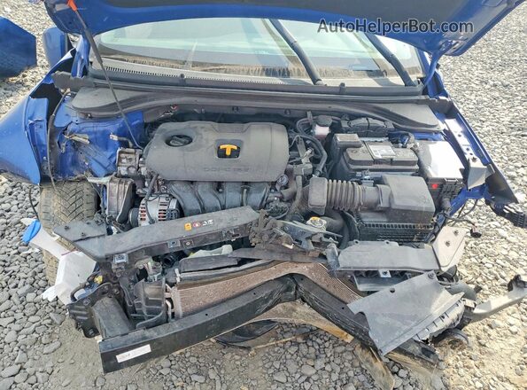 5NPD84LF0LH592587 2020 HYUNDAI ELANTRA Синий Вид задней части салона