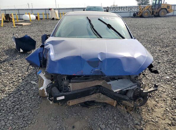5NPD84LF0LH592587 2020 HYUNDAI ELANTRA Синий Вид спереди