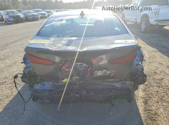 5NPD84LF0LH597224 2020 HYUNDAI ELANTRA Black Rear view