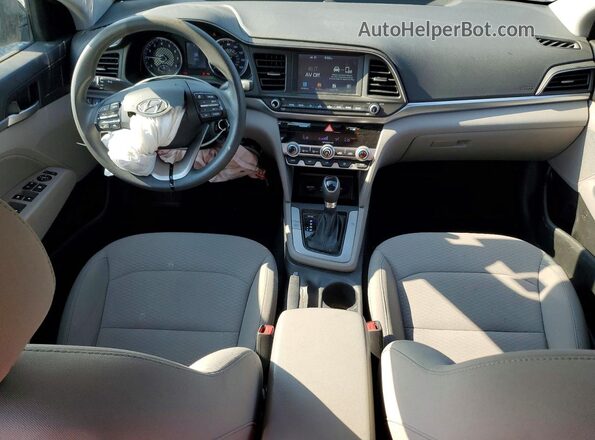 5NPD84LF0LH598681 2020 HYUNDAI ELANTRA Gray Vista del salpicadero