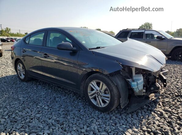 5NPD84LF0LH598681 2020 HYUNDAI ELANTRA Gray Delantero derecho
