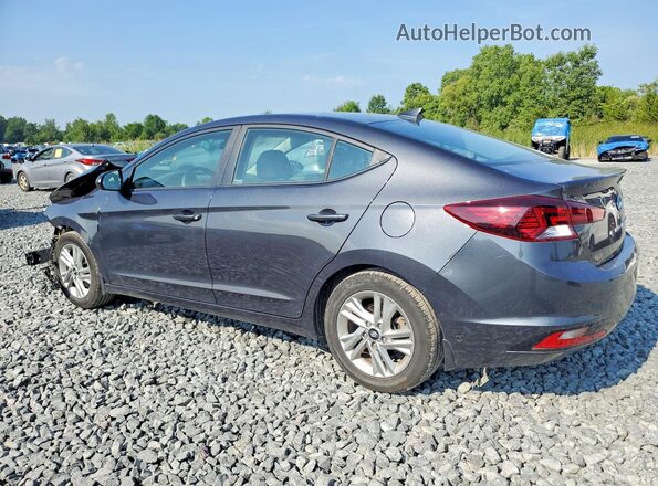 5NPD84LF0LH598681 2020 HYUNDAI ELANTRA Gray Trasero izquierdo