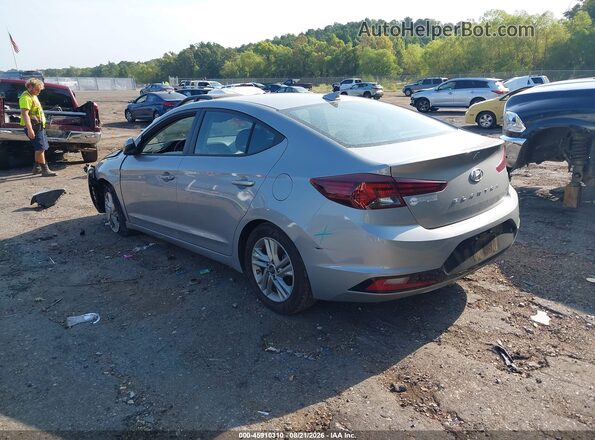 5NPD84LF0LH602387 2020 HYUNDAI ELANTRA Серебряный Задняя левая четверть