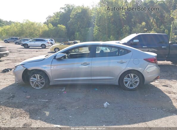 5NPD84LF0LH602387 2020 HYUNDAI ELANTRA Серебряный Панорамный вид салона 360°