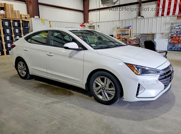 5NPD84LF0LH613552 2020 HYUNDAI ELANTRA White Front right