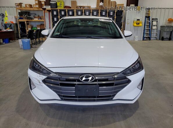 5NPD84LF0LH613552 2020 HYUNDAI ELANTRA White Front view
