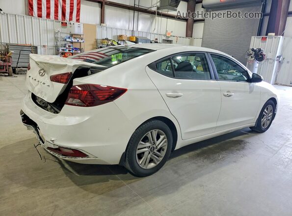 5NPD84LF0LH613552 2020 HYUNDAI ELANTRA White Rear right