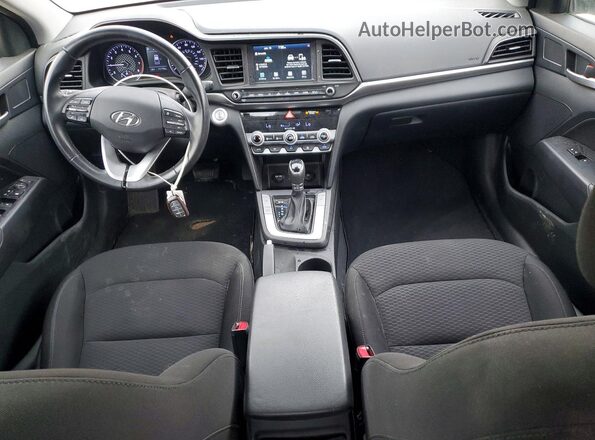 5NPD84LF0LH613552 2020 HYUNDAI ELANTRA White Dashboard view