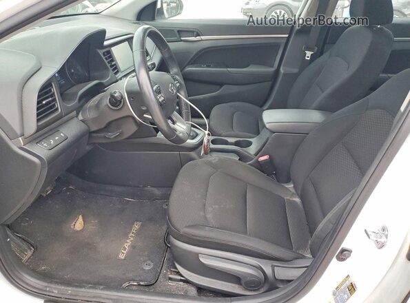 5NPD84LF0LH613552 2020 HYUNDAI ELANTRA White Front interior view