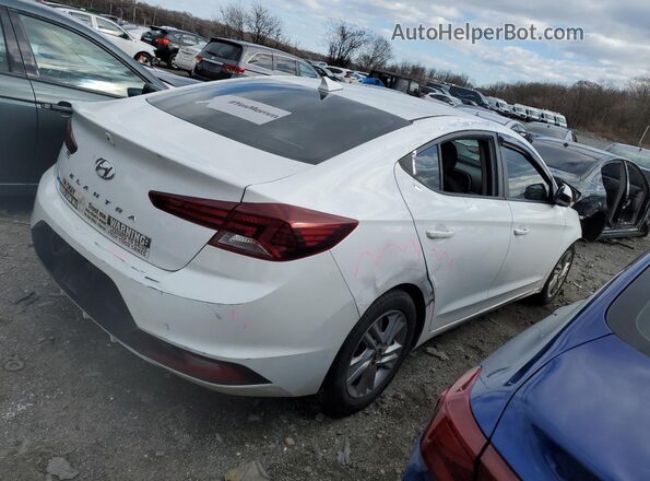5NPD84LF0LH614832 2020 HYUNDAI ELANTRA White Trasero derecho