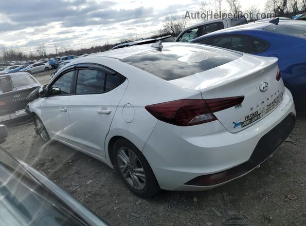 5NPD84LF0LH614832 2020 HYUNDAI ELANTRA White Trasero izquierdo