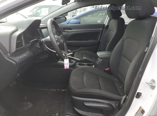 5NPD84LF0LH614832 2020 HYUNDAI ELANTRA White Vista interior trasera