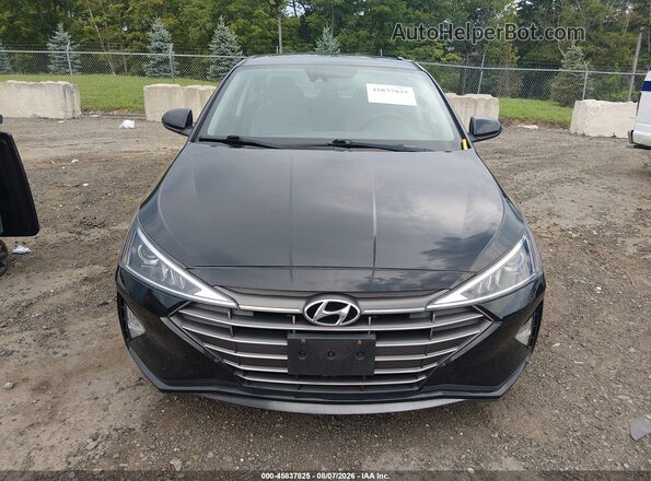 5NPD84LF0LH616130 2020 HYUNDAI ELANTRA Black Սարքավորումների վահանակի տեսք