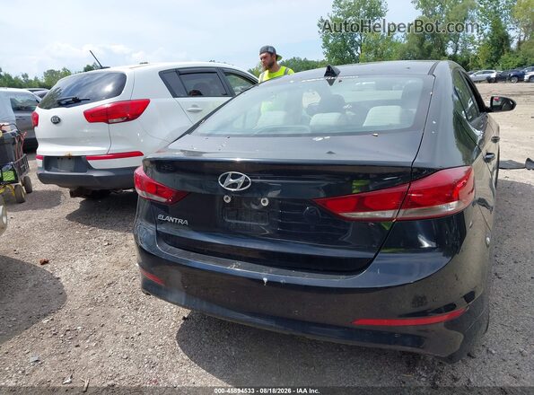 5NPD84LF1HH001447 2017 HYUNDAI ELANTRA Черный 