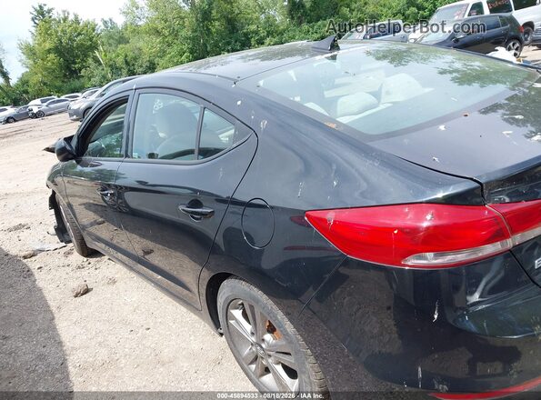 5NPD84LF1HH001447 2017 HYUNDAI ELANTRA Черный Панорамный вид салона 360°