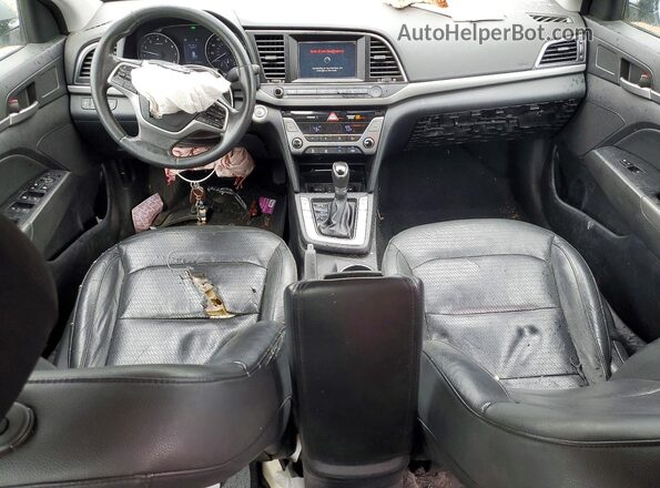 5NPD84LF1HH011783 2017 HYUNDAI ELANTRA Silver Առջևի վահանակի տեսք