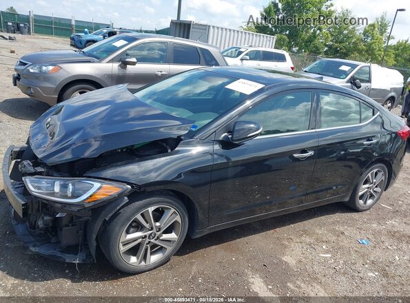 5NPD84LF1HH027238 2017 HYUNDAI ELANTRA Черный 