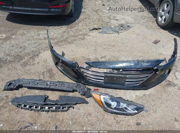 5NPD84LF1HH027238 2017 HYUNDAI ELANTRA Черный Вид щитка приборов
