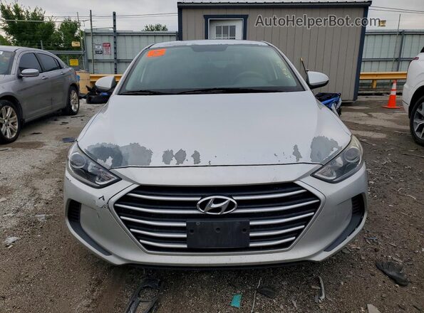 5NPD84LF1HH042256 2017 HYUNDAI ELANTRA Silver Вид спереду