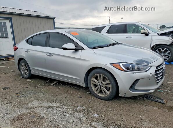 5NPD84LF1HH042256 2017 HYUNDAI ELANTRA Silver Передня права чверть