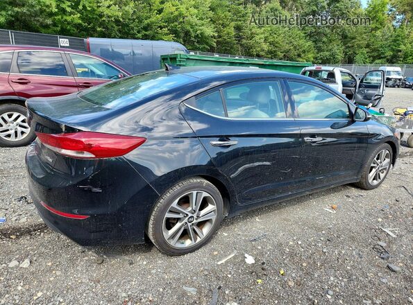 5NPD84LF1HH055217 2017 HYUNDAI ELANTRA Black უკანა მარჯვენა