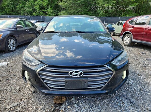 5NPD84LF1HH055217 2017 HYUNDAI ELANTRA Black წინა ხედი