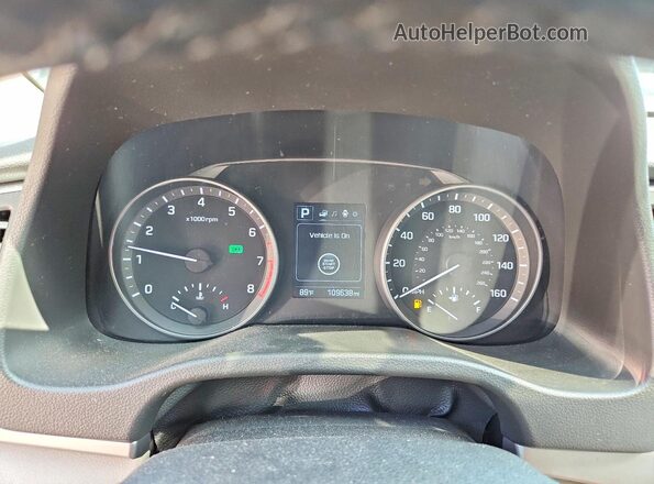 5NPD84LF1HH055217 2017 HYUNDAI ELANTRA Black ხელსაწყოთა პანელის ხედი