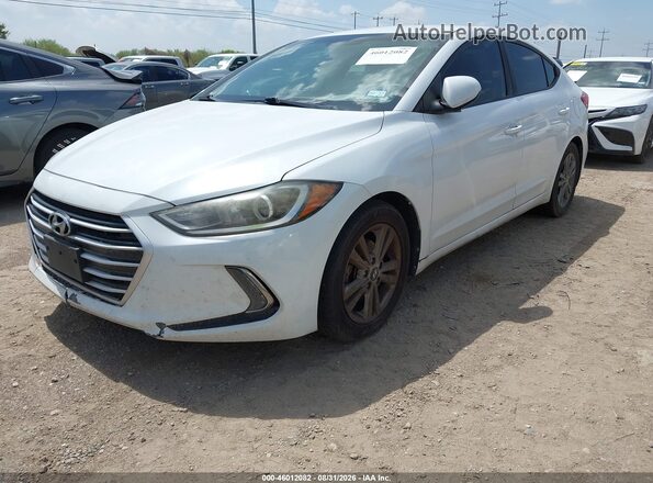 5NPD84LF1HH059168 2017 HYUNDAI ELANTRA Белый Передняя левая четверть