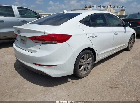 5NPD84LF1HH059168 2017 HYUNDAI ELANTRA Белый Задняя правая четверть