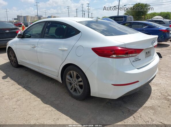 5NPD84LF1HH059168 2017 HYUNDAI ELANTRA Белый Задняя левая четверть