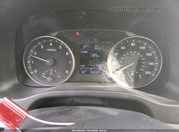 5NPD84LF1HH092350 2017 HYUNDAI ELANTRA Gray Вид задніх сидінь