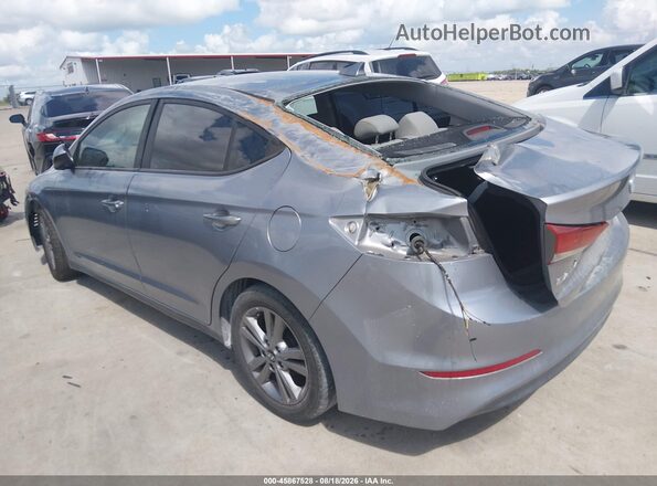 5NPD84LF1HH092350 2017 HYUNDAI ELANTRA Gray Задня ліва чверть