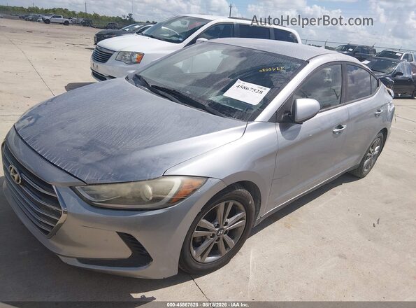 5NPD84LF1HH092350 2017 HYUNDAI ELANTRA Gray Передня ліва чверть
