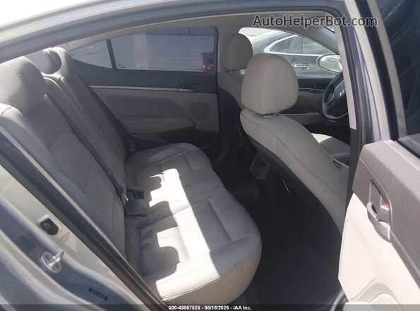 5NPD84LF1HH092350 2017 HYUNDAI ELANTRA Gray Вид наклейки з VIN-кодом