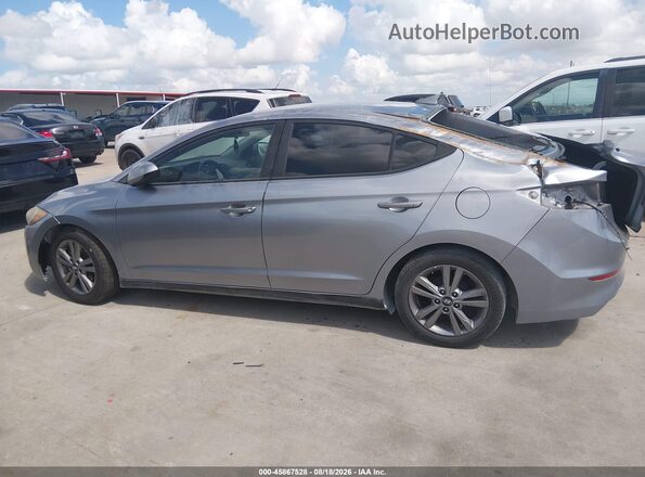 5NPD84LF1HH092350 2017 HYUNDAI ELANTRA Gray Панорамний вид салону 360°