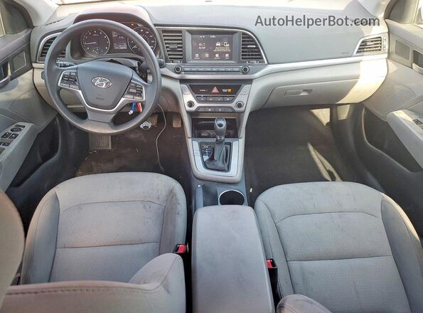5NPD84LF1HH105601 2017 HYUNDAI ELANTRA Red წინა პანელის ხედი