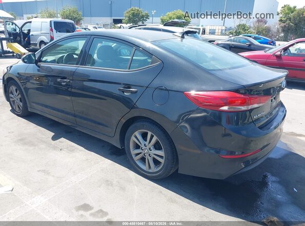 5NPD84LF1HH144060 2017 HYUNDAI ELANTRA Black Հետևի ձախ