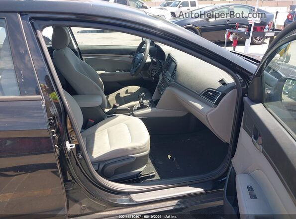 5NPD84LF1HH144060 2017 HYUNDAI ELANTRA Black Սալոնի դիմացի տեսք