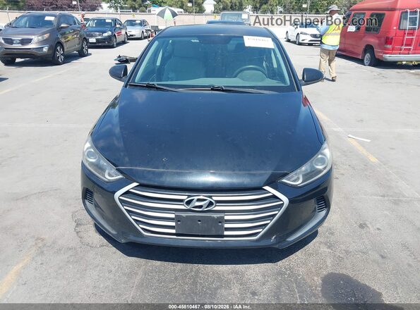 5NPD84LF1HH144060 2017 HYUNDAI ELANTRA Black Սարքավորումների վահանակի տեսք