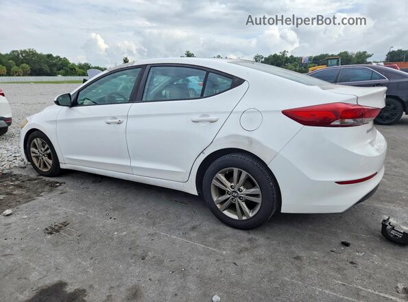 5NPD84LF1HH156936 2017 HYUNDAI ELANTRA White Rear left