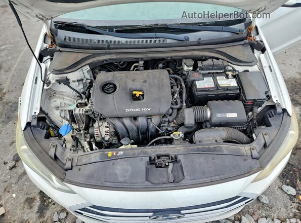 5NPD84LF1HH156936 2017 HYUNDAI ELANTRA White Rear interior view
