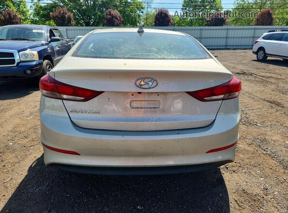 5NPD84LF1HH160789 2017 HYUNDAI ELANTRA Cream უკანა ხედი