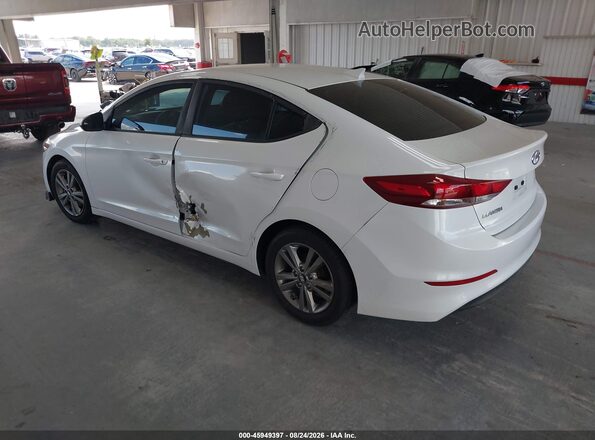 5NPD84LF1HH192013 2017 HYUNDAI ELANTRA White უკანა მარცხენა