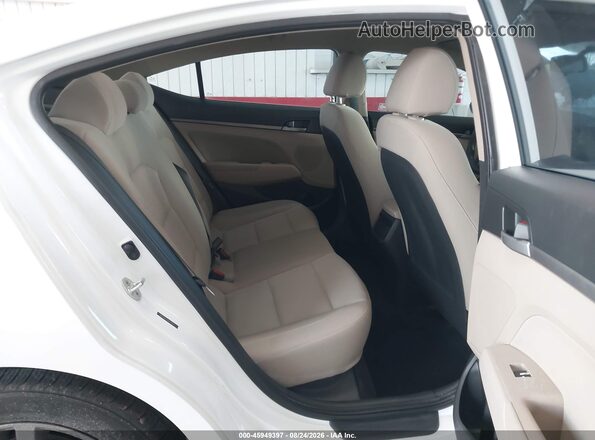 5NPD84LF1HH192013 2017 HYUNDAI ELANTRA White VIN კოდის სტიკერის ხედი