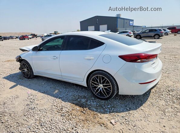 5NPD84LF1JH213738 2018 HYUNDAI ELANTRA White Tył lewy