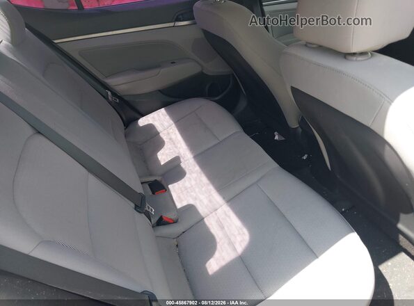 5NPD84LF1JH250160 2018 HYUNDAI ELANTRA Gray VIN sticker view
