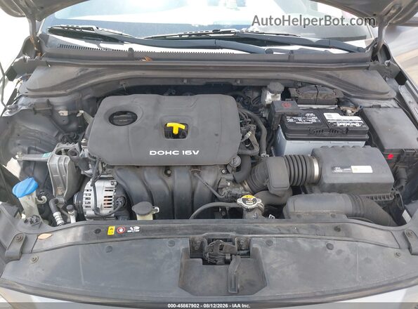 5NPD84LF1JH250160 2018 HYUNDAI ELANTRA Gray Rear view