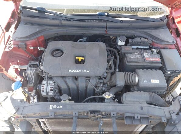 5NPD84LF1JH254967 2018 HYUNDAI ELANTRA Red Հետևի տեսք