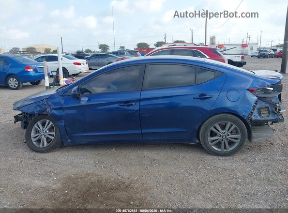 5NPD84LF1JH256010 2018 HYUNDAI ELANTRA Blue 