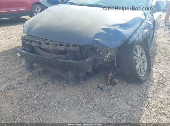 5NPD84LF1JH256010 2018 HYUNDAI ELANTRA Blue Դիմացի տեսք